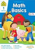 School Zone - Math Basics 1 Workbook - 32 Pages, Ages 6 to 7, Grade 1, Addition, Subtraction,...