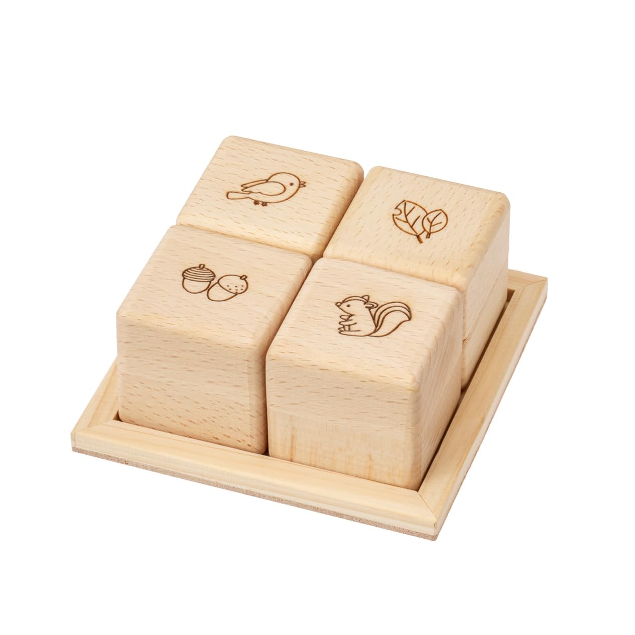 もしもし。4セット。 積み木　25mm角　36ピース　無垢材 もしもし様専用。4セット。 積み木 25mm角 36ピース 無垢材 榧の