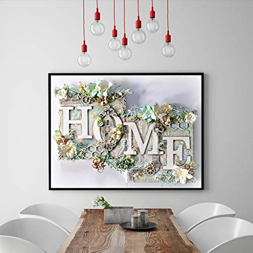 DCIDBEI DIY 5D Diamond Painting by Number Kit Home...