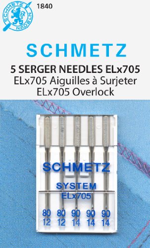 SCHMETZ ELX705 Sewing Machine Needles - Carded - Assortment