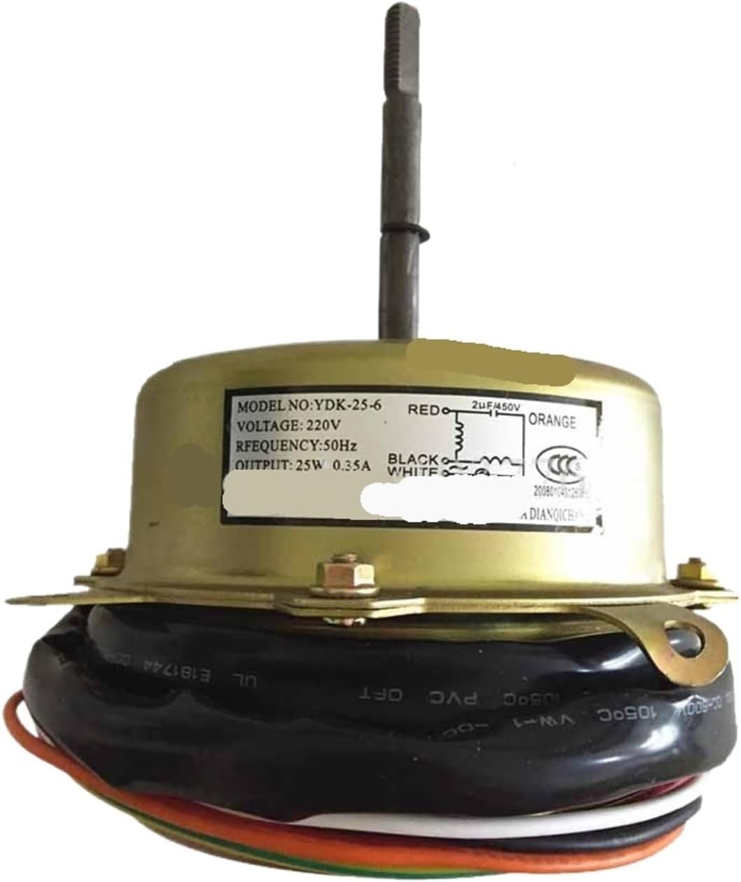 Air Conditioner Motor Parts, YDK-25-6 Motor Replacement Parts