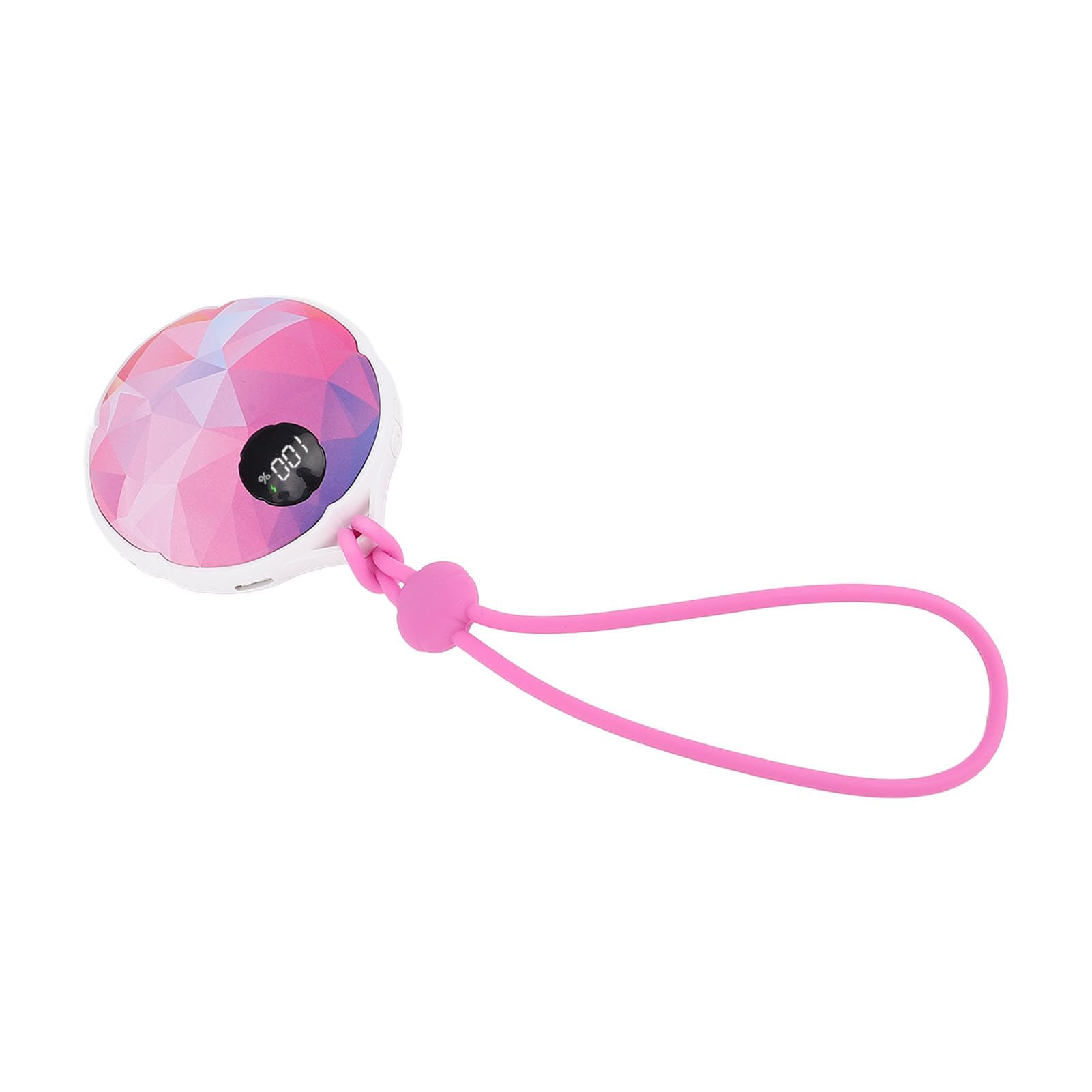 SIXRUN Chauffe-Mains électrique avec Conception Portable – Niveaux de Température Réglables pour Les Activités Nocturnes en Plein Air – Élevé (50-57 ℃)