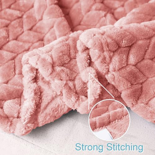 Image of BSB Home Premium Plush Single Blanket | 300 GSM Lightweight Cozy Ultrasoft for Bed, Sofa, Travel & Camping| 228x152 cm |Orange| TC - 220