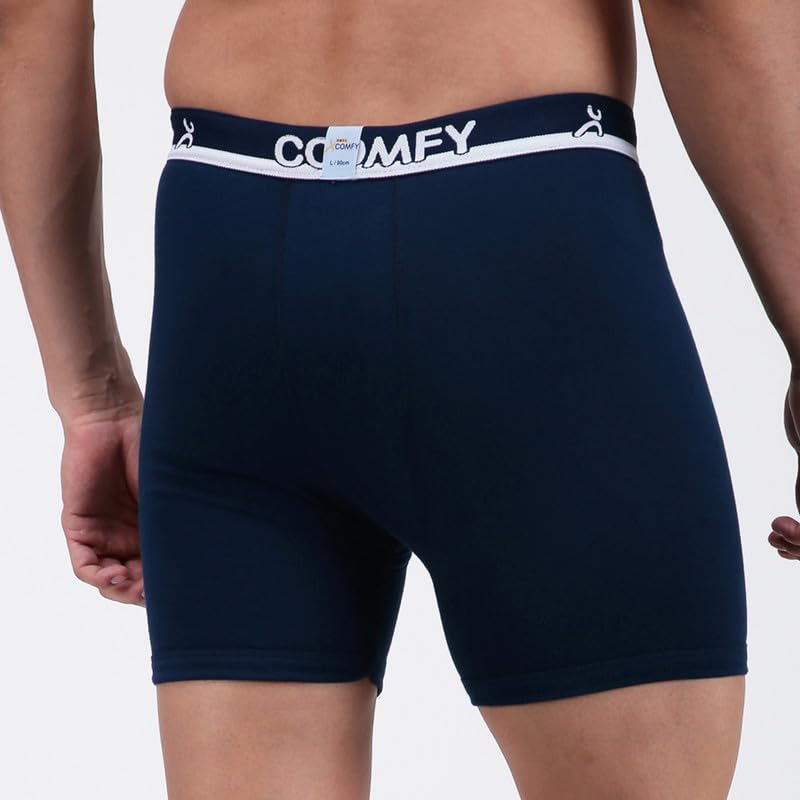 Image of Amul Comfy Men's Trunk Underwear | Soft Outer Elastic | Soft Waistband | Breathable Comfortable Innerwear | Pack of 10 | Color May Vary