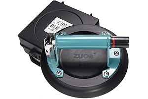 8" Suction Cup For Glass Window, With Metal Handle