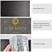 Coin Collection Supplies Book Holder for Collectors, 312 Pockets Collecting Album for 20 25 27 30 38 46mm. Coin Storage Display Organizer Case for Money Currency, Penny, Bill Commemorative-Gray