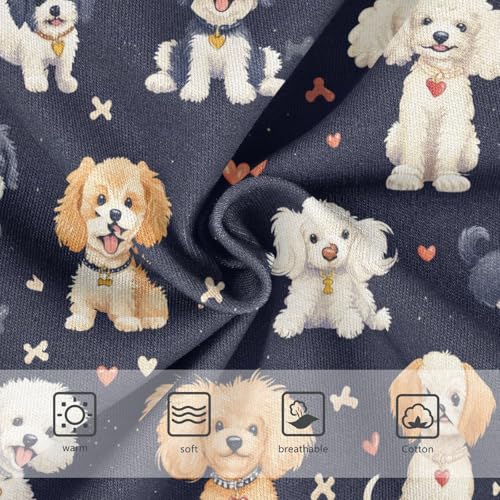 Girls Underwear Soft Cotton Dog Kids Panties in Sizes 2/3t, 4t, 5t, 6 and 83