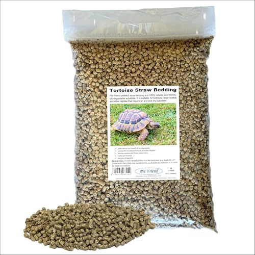 Pet Friend Tortoise Bedding Staw Terrain Substrate (10 Litre)