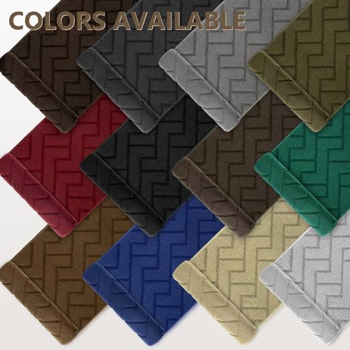 Image of hicorfe Kitchen Runner Rug,20 inchx59 inch+20 inchx32 inch Kitchen Set,Non-Slip Kitchen Mat