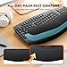 MEETION Ergonomic Keyboard and Mouse, Multi-Device Bluetooth Keyboard and Mouse Wireless, 4 DPI Adjustable Mouse, Full-Sized Split Keyboard, for PC/Computer/Laptop/Tablet/Window/Mac (2025 Upgrade)