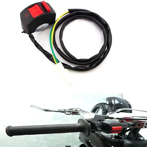 Miniatura 3 de Interruptor de apagado de encendido y apagado de 78 pulgadas, 0.866 in, reemplazo de montaje de 2 pines para CRF50 XR50 KLX110 chino 50cc 70cc 90cc