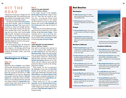 Moon Pacific Coast Highway Road Trip (Fourth Edition): California, Oregon & Washington