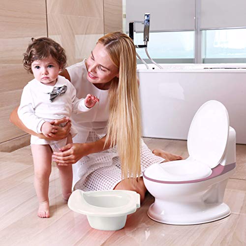 Pote Plus - My First WC Potty (Roze) - Moeder & Baby Award Winnaar 2021 - Goud voor Beste Potty Training Product - Image 8