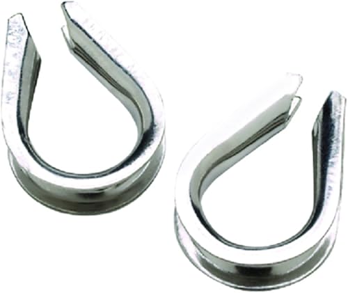 Seachoice Dedal 304 Ss, Acero Inoxidable 1/4" 2 / Tarjeta