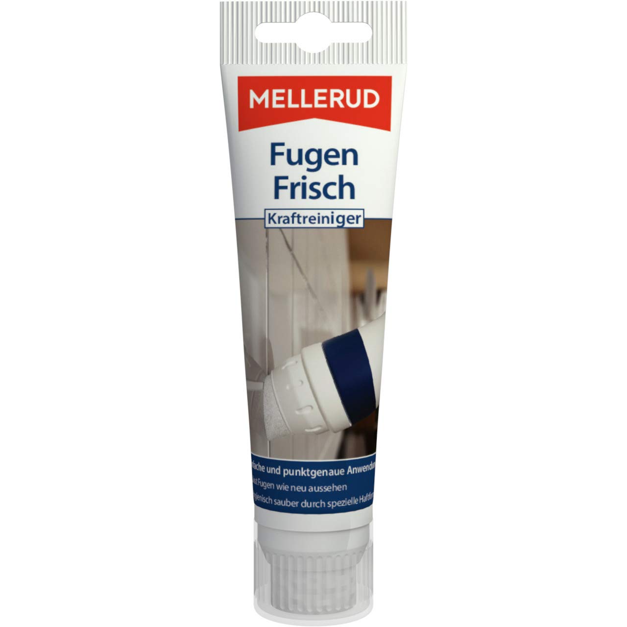 MELLERUD Fugen Frisch środek czyszczący do fug, 1 x 75 ml, środek czyszczący do usuwania tłuszczu, brudu, skorupy i folii pielęgnacyjnych na fugach