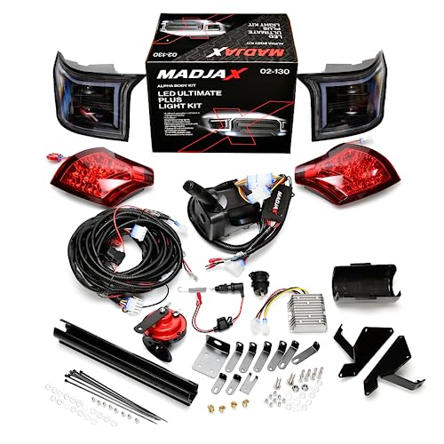 MADJAX Alpha Ultimate Plus Light Kit for Club Car Precedent Golf Carts