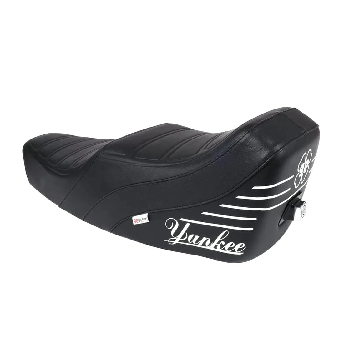 SELLONE YANKEE COMPATIBILE PER VESPA 90, 50 SS, 90 SS CON SERRATURA NERA E BIANCA NISA