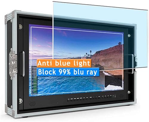 Vaxson Paquete de 2 protectores de pantalla anti luz azul, compatibles con ACETEK 4K Carry-On HDX-238-12G 23.8 pulgadas, protectores de película de