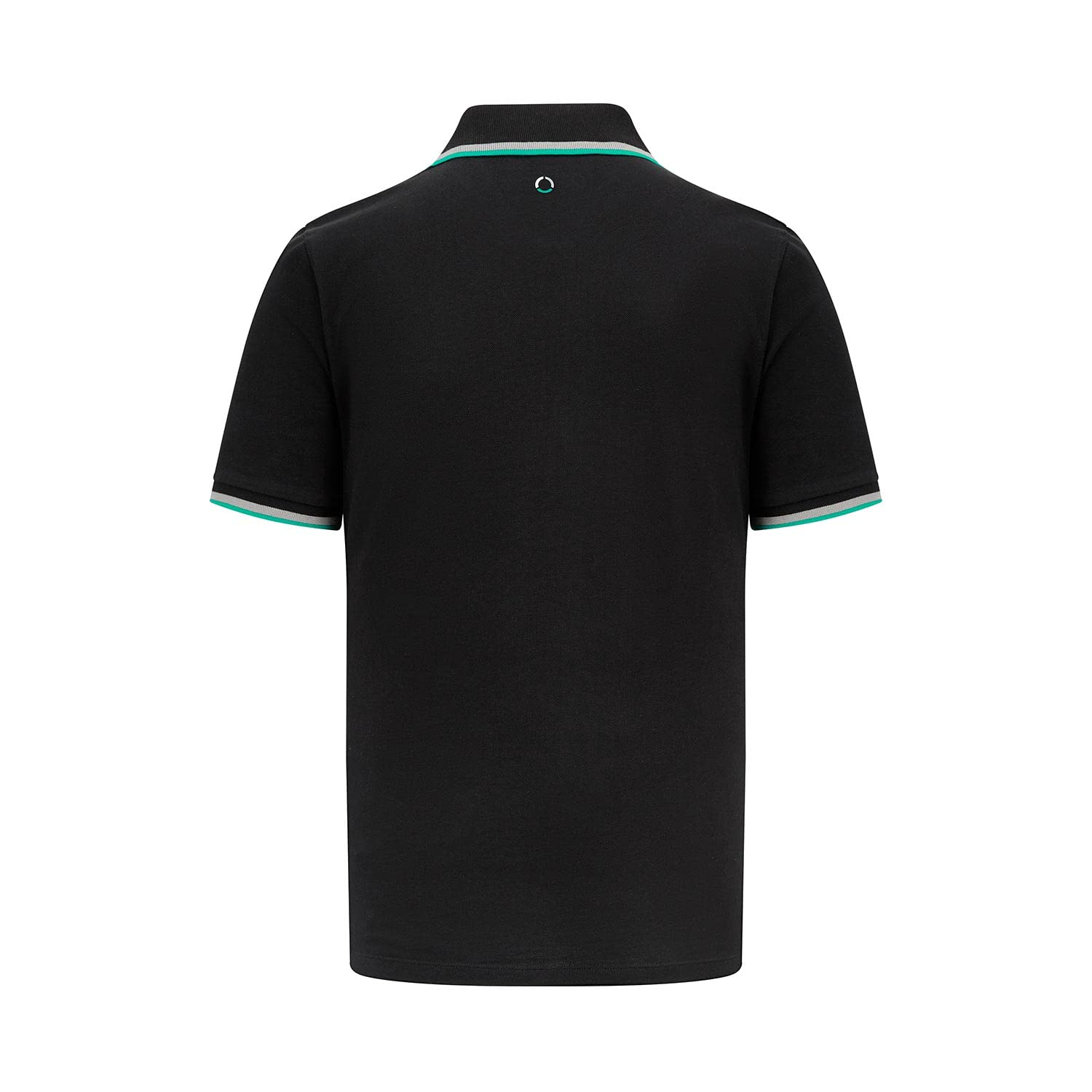 Mercedes AMG Petronas, Polo clásico para hombre, 2023, negro, 100% piqué de algodón, producto oficial