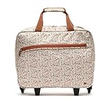 Maletín con ruedas portátil - Maleta de viaje trolley portaordenador y portadocumentos