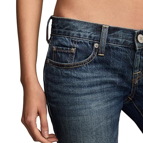 Lucky Brand Women's Ultra Low Rise Addison Flare2
