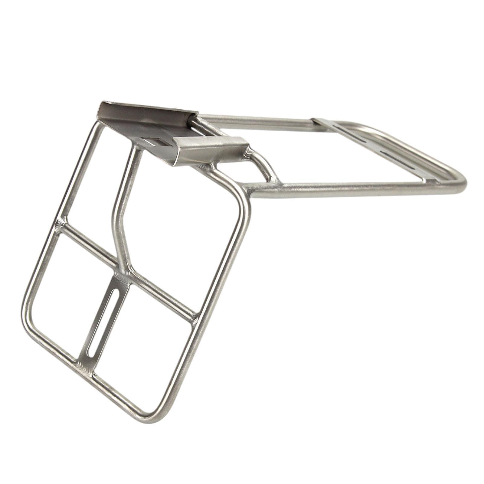 BEALIFE Portaequipajes Delantero para Bicicletas Ligero Que Ofrece una Resistencia excepcional y una instalación rápida con Plataforma Delantera para Equipaje de Bicicleta de