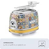 Zoom IMG-1 ariete 155 tostapane positano 810w Zoom IMG-1 ariete 155 tostapane positano 810w