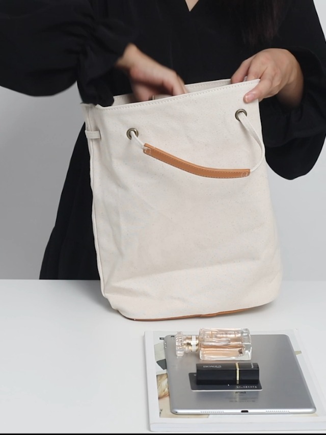 Bolso de hombro pequeño tipo cubo miniatura 7
