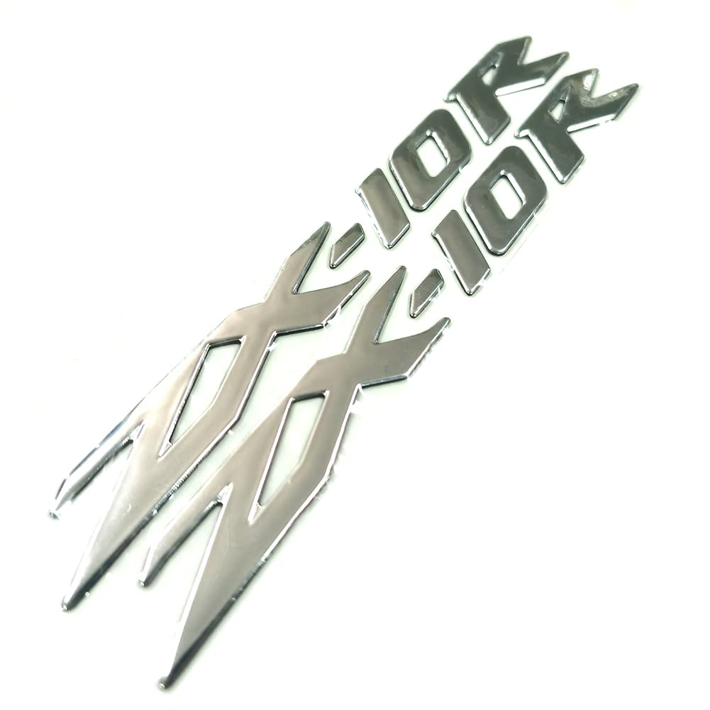 ZXXM Gümüş 3D Logo Amblem Çıkartması Çıkartma Cila Parlak