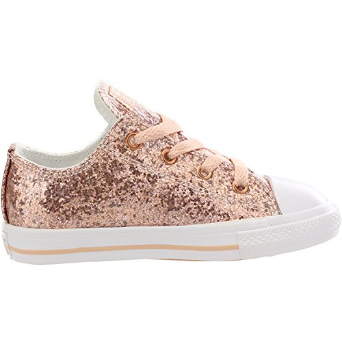 Converse Chuck Taylor All Star Glitter Dust Pink Synthetic 4 US Infant3