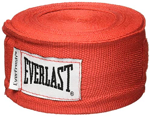 Everlast 4455RPU Handwraps Red 120"