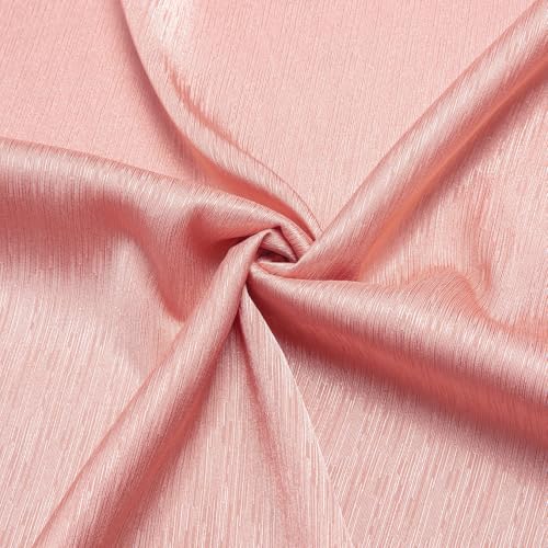 Image of Hi-Tie Men's Silk Satin Dress Shirts Long Sleeve Shiny Casual Button Up Shirts Luxury Party Disco Prom Wedding Shirt