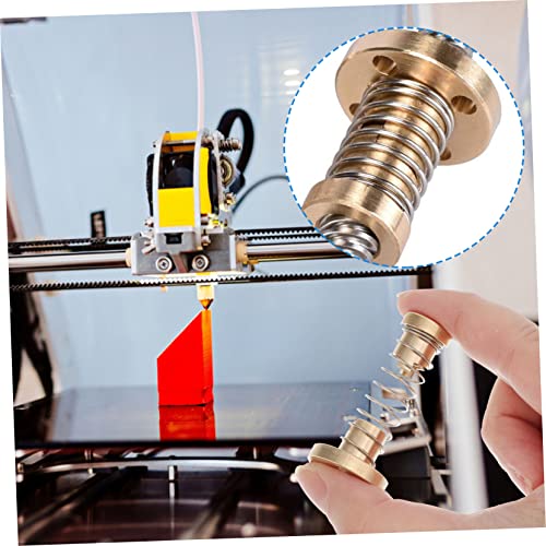 ULTECHNOVO 4 Pcs Porca anti-folga haste roscada 8mm parafuso t8x2 impressora impresora empressora pa