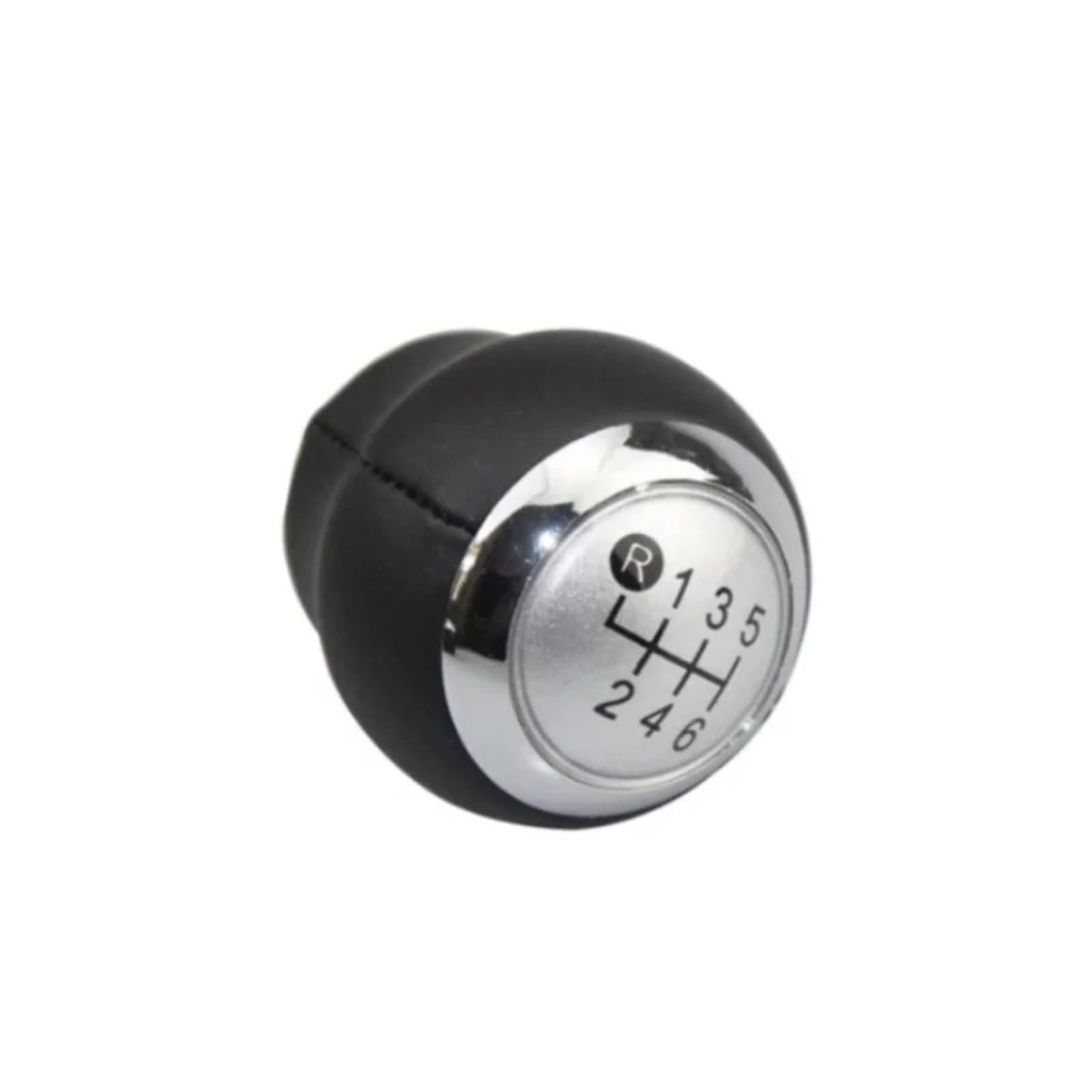 Dufwehr Silver 6 Speed Shifter Knob For Toyota For Corolla For Verso For Auris For Yaris For Rav4 2007-2013 Car 5/6 Speed Gear Shift Lever Knob Accessories(Silver 6 Speed)