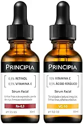Principia Kit 2 Séruns Vitamina C 10 + Retinol