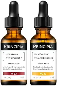 Principia Kit 2 Séruns Vitamina C 10 + Retinol