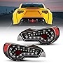 Nixon Offroad Led Tail Lights Assembly for 2013-2016 Scion Fr-s and 2017-2020 Toyota 86, Taillights Pair for 2013-2020 Subuaru Brz with Led Turn Signal Rear lights, Passenger & Driver Side (Clear)