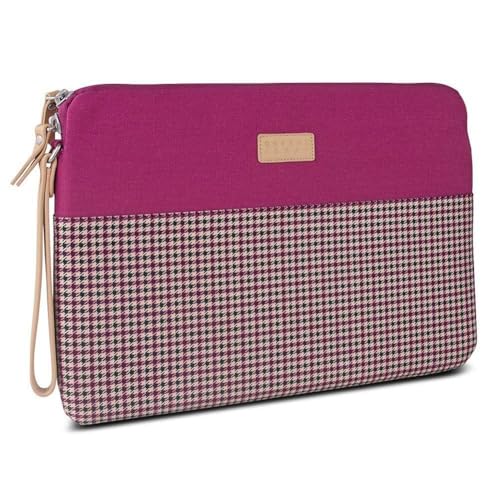 Greene + Gray Zippered Sleeve for Microsoft Surface Pro 3, Burgundy Houndstooth