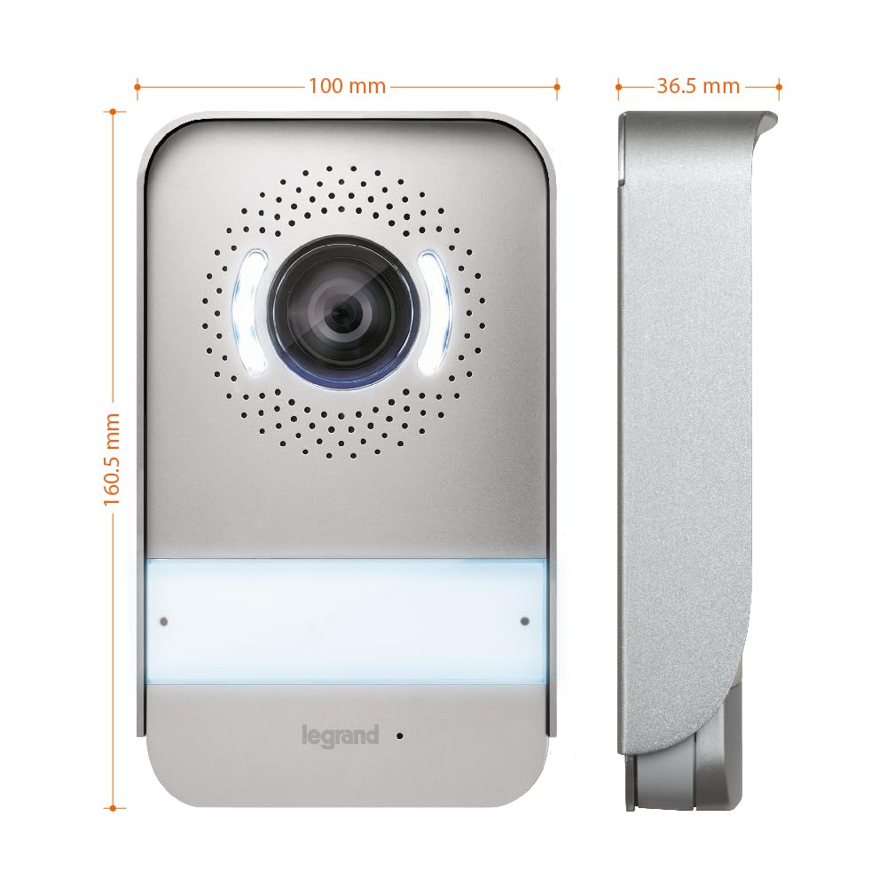 Legrand - Kit portier visiophone avec interphone et écran 4,3pouces