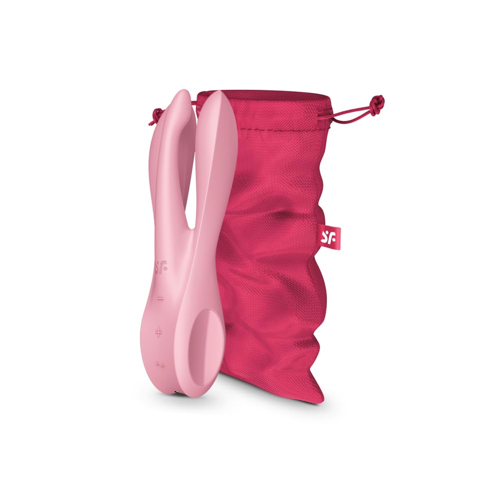 Amazon.com: Satisfyer Threesome 1 Lay-On Vibrator with Free Drawstring  Storage Bag for Adult Sex Toy : Health & Household