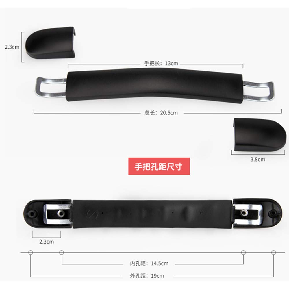 XUSONGL Luggage Handle Replacement (DL-B017) 1Pcs Plastics Spare Strap Handle Grip - for Home Box Case Suitcase