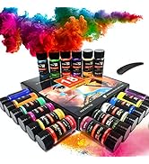 Mica Powder for Epoxy Resin, Natural Pigment Powder, for Adhesive Pigments, Freshies Supplies, Ma...