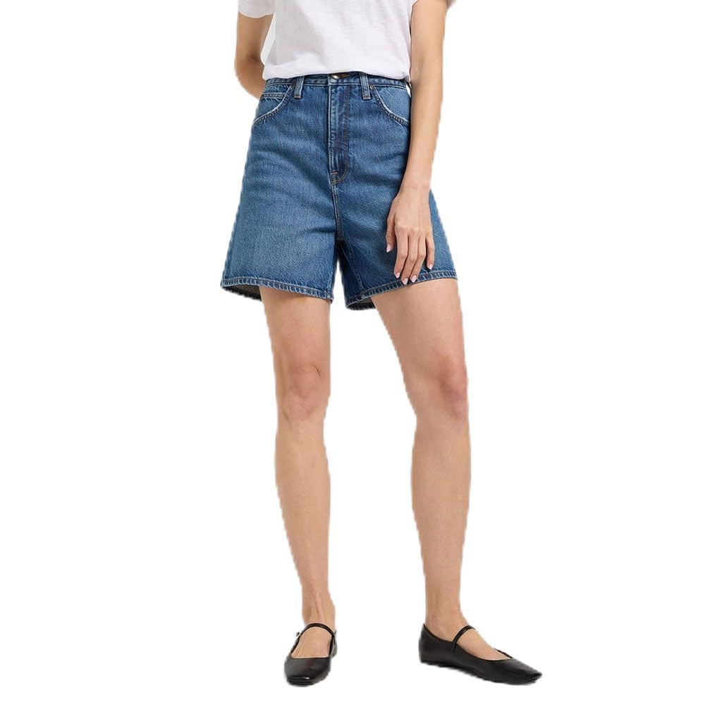 Lee Damen Stella Denim Shorts