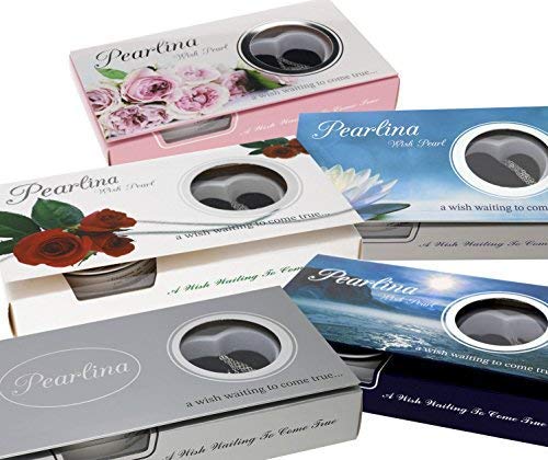 Pearlina 925 Sterling Silver Heart Necklace Cage Locket Cultured Pearl in Oyster Set, 18" - Image 6