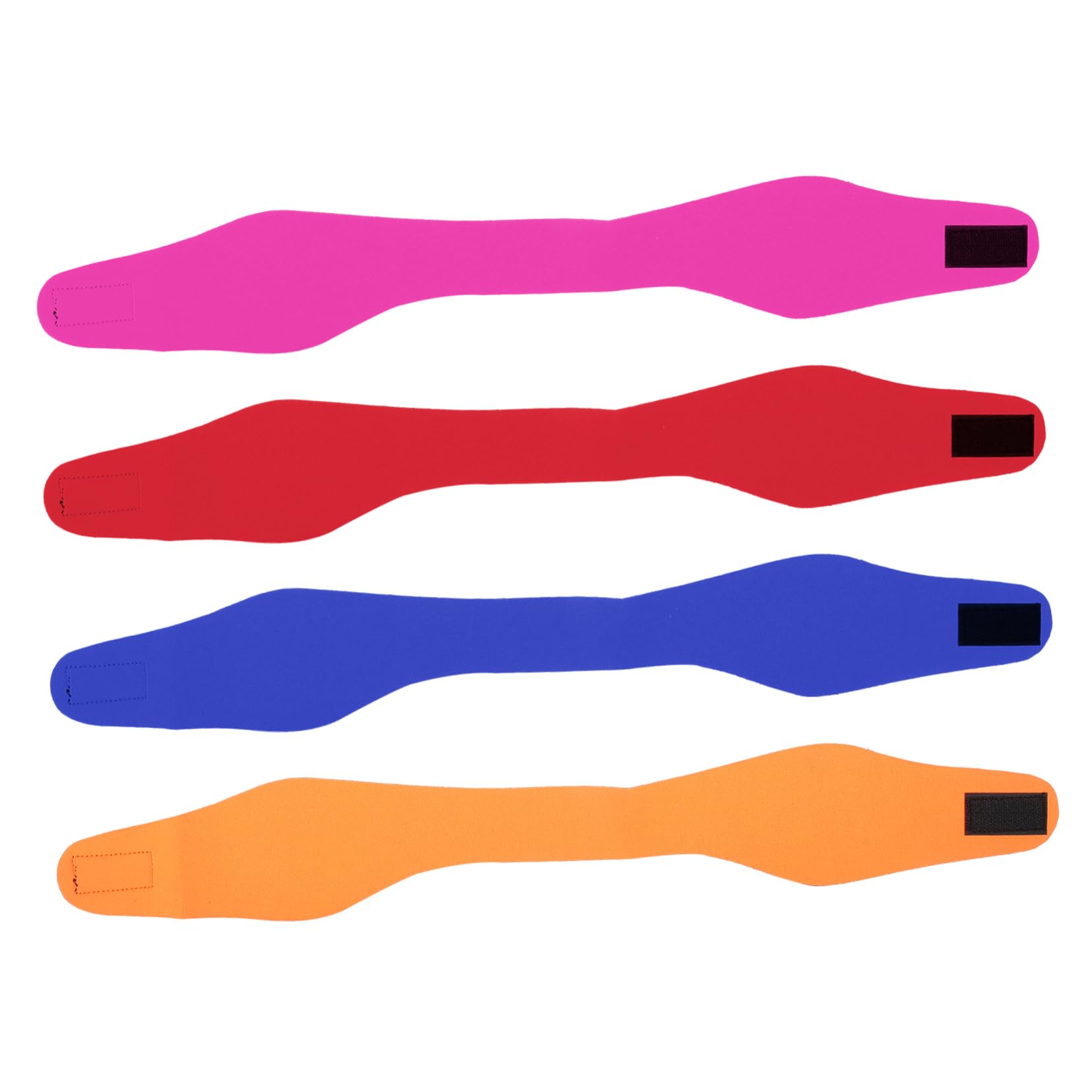 NAMOARLY 4pcs Swim Ear Covers for Women Men Boys and Girls Neoprene Shower Headband Comfortable Bathing Ear Protection Band