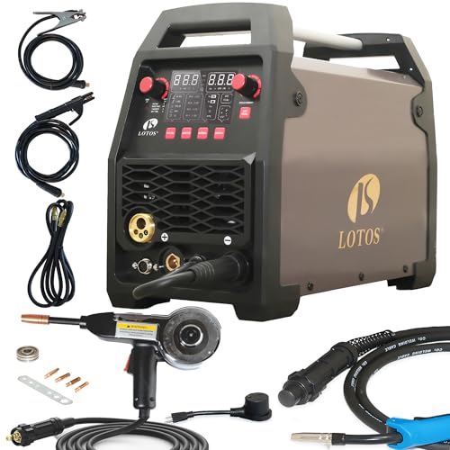 LOTOS Apex MIG180SP 6-in-1 Spool Gun Welder