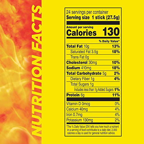 Amazon.com : Slim Jim Giant Smoked Meat Snack Stick, Hot Af ...
