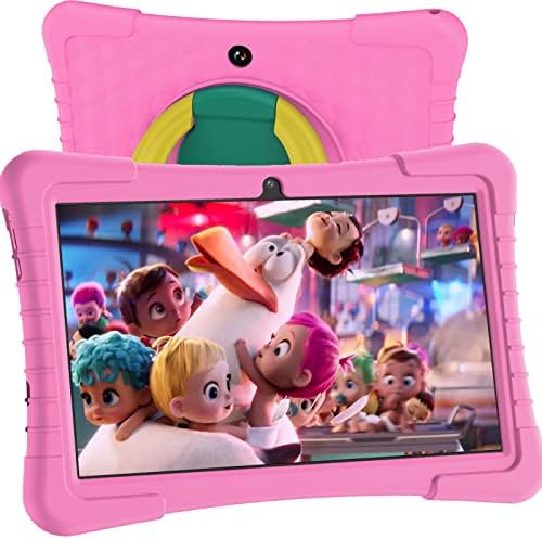 Kids Tablet, 10 inch Tablet for Kids Android 12 Tablet 2GB 64GB Toddler Tablet APP Preinstalled & Parent Control Kids Education Children Tablet with WiFi, 8000mAh batery, Dual Camera, Netflix, YouTube