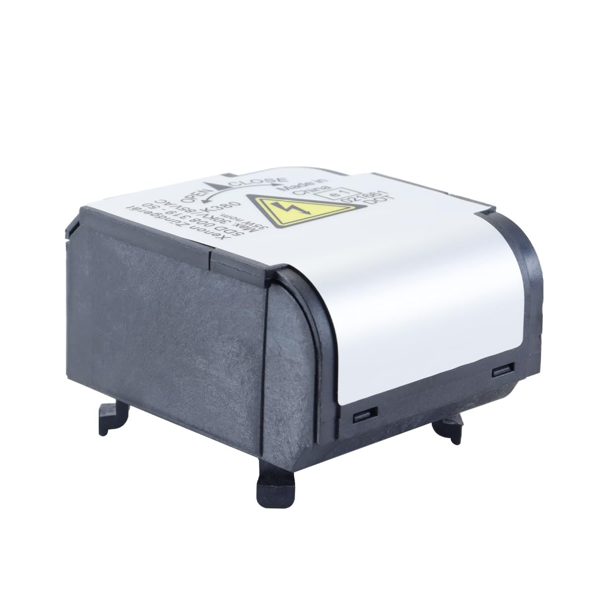Módulo de encendido de faros delanteros de xenón 5DD00831950, 12 V, ABS plateado, resistente a golpes y calor, listo para usar.