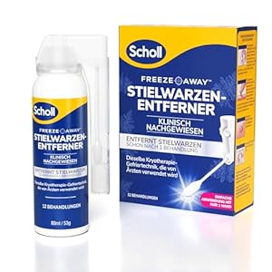 Scholl Freeze Away Stielwarzen-Entferner Set